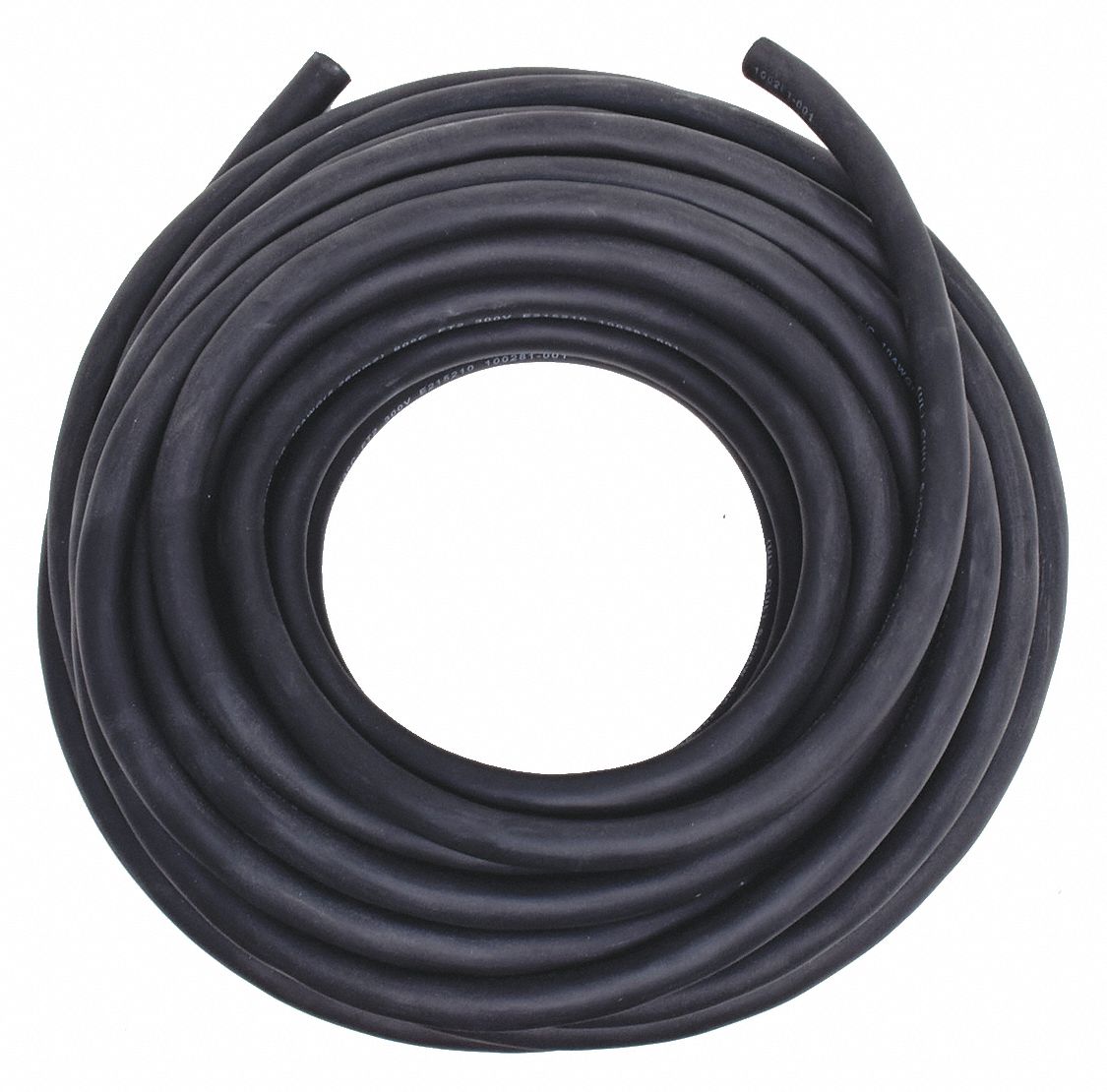 Portable Cord: SJOOW, 300 V, 3 Conductors, 10 AWG, Black Jacket, 50 ft Overall Lg