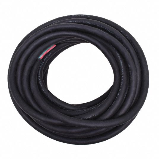 Grainger Approved Portable Cord Number Of Conductors 4 10 Awg Sjoow 50 Ft Black px68 626 Grainger