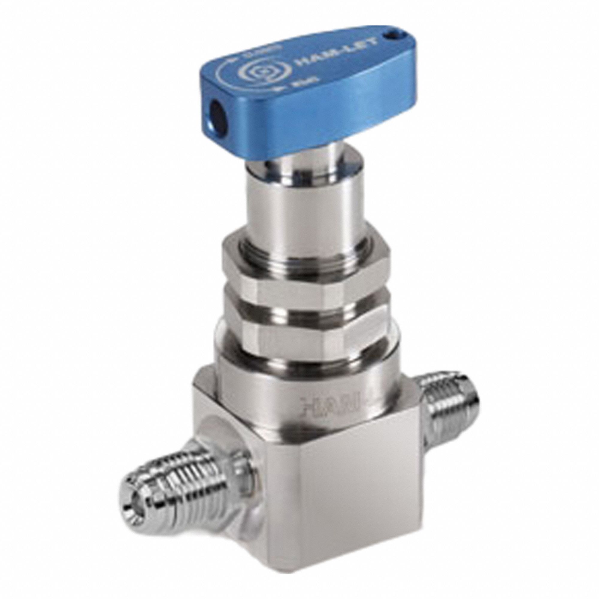 Ultra High Purity Diaphragm Valve: 1/4 in, 316L Stainless Steel, 450 psi Max Pressure (CWP)