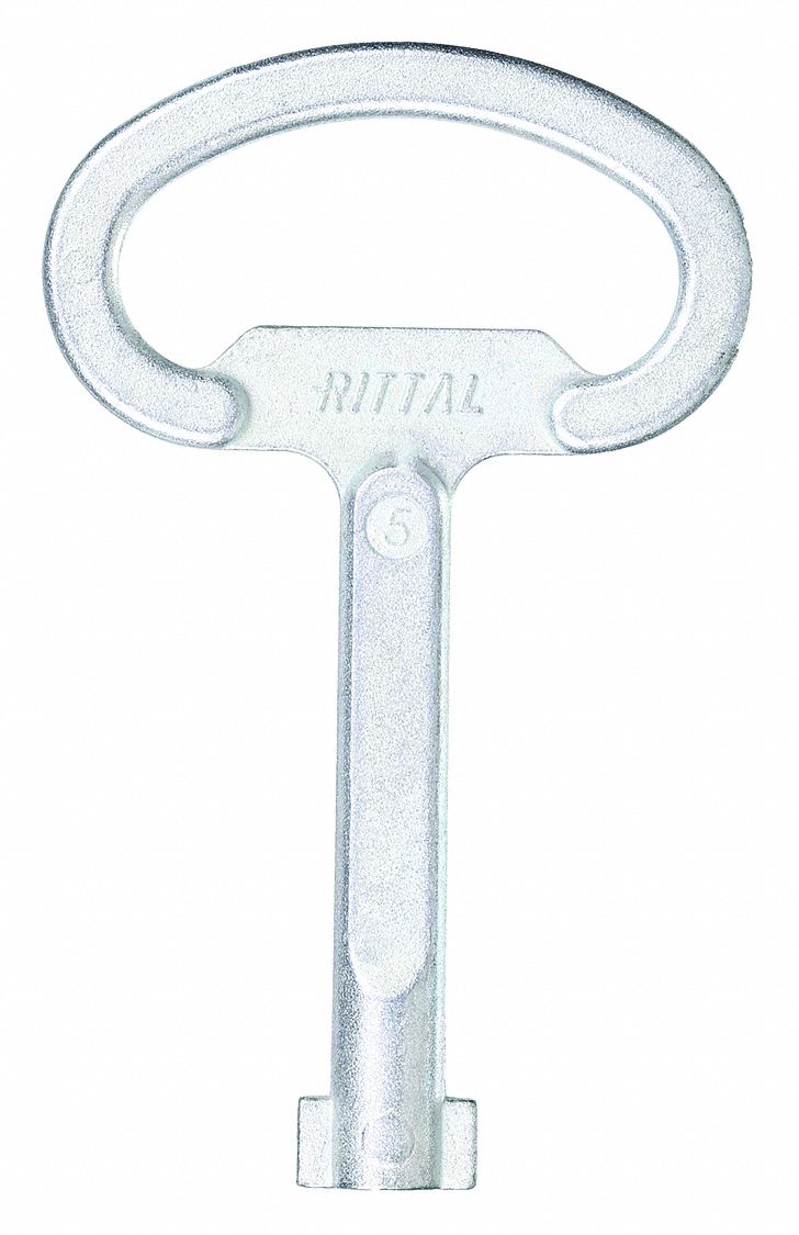 RITTAL, Die Cast Zinc, Matte, Enclosure Key 20RF012531000 Grainger