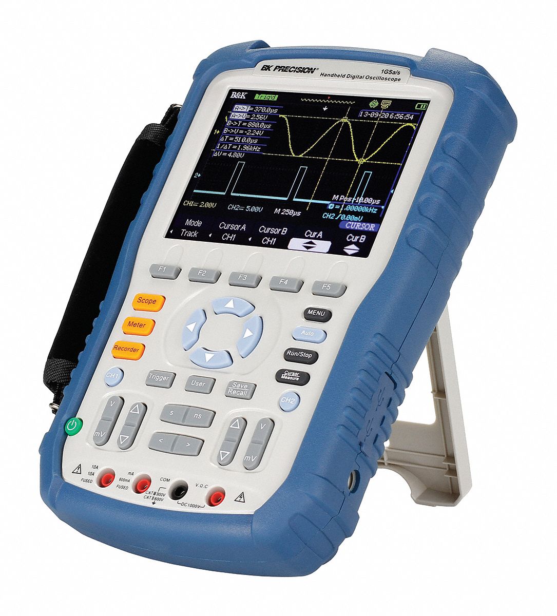 B&K PRECISION Handheld Oscilloscope, 60 MHz, 2 Channels - 20RF10|2515 .