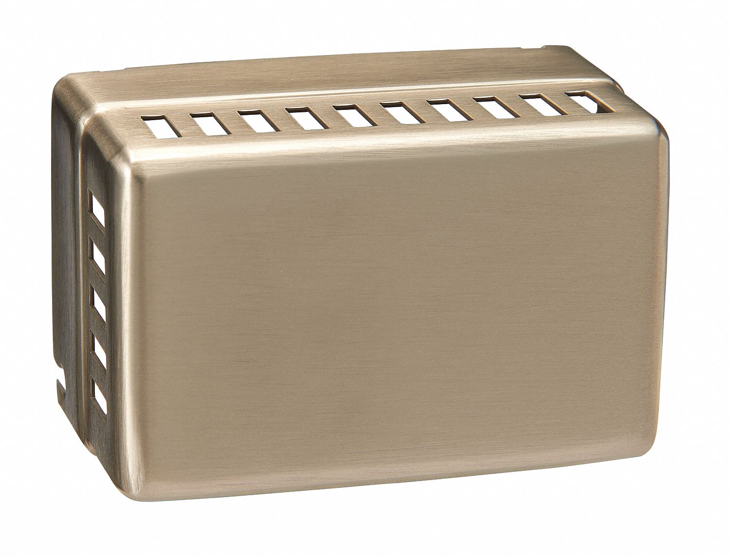 THERMOSTAT COVER,NICKEL,RECTANGLE