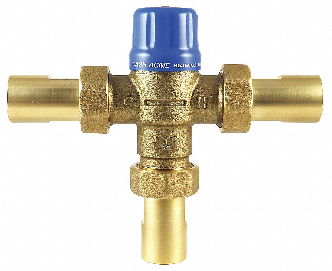 Thermostatic Mixing Valve,3/4in.,230 psi