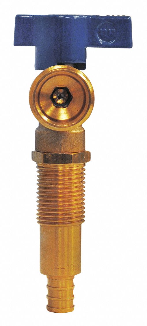 OATEY Quarter Turn Brass Washing Machine Valve, PEX 1807, Blue 20RJ27