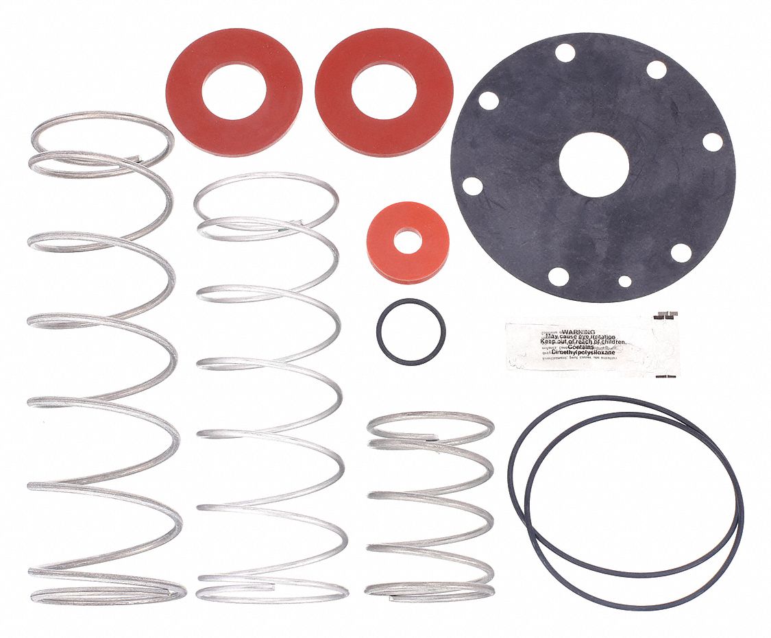 Valve Repair Kit: Rubber/Steel, Mfr Part # RK114-975XL