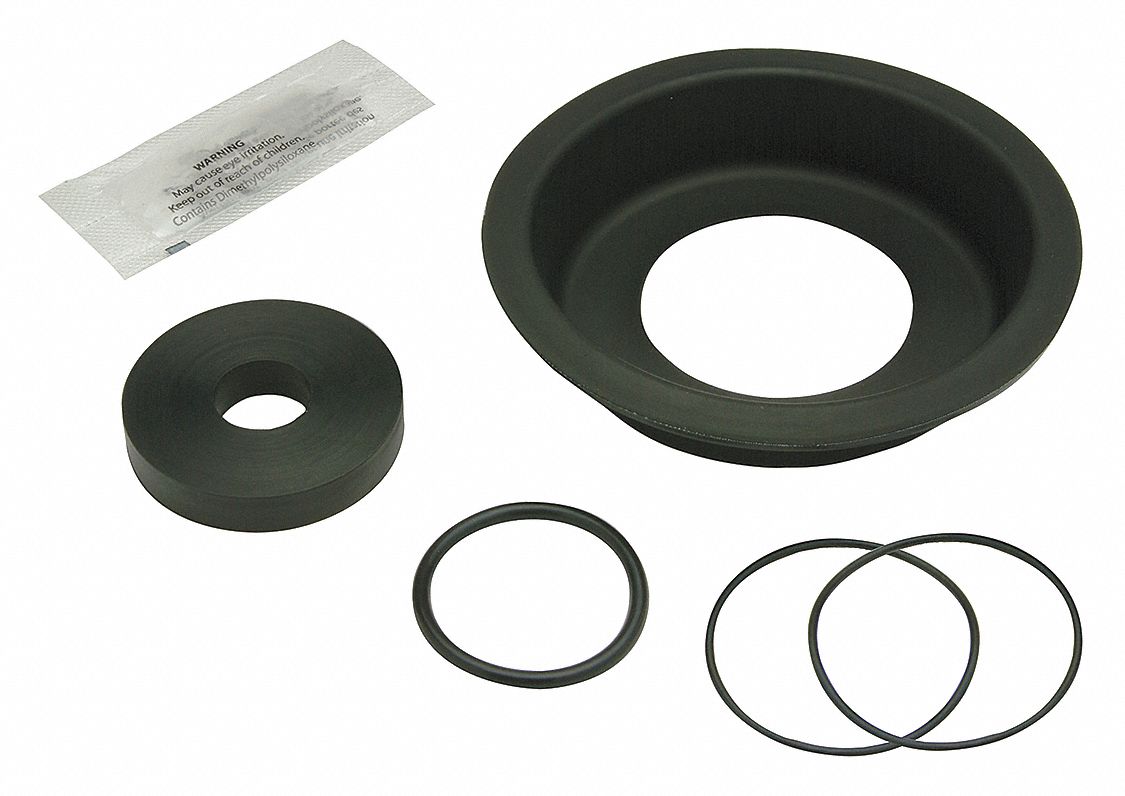 Valve Repair Kit: Rubber, Mfr Part # RK8-375R, Diaphragm/O-Rings/Seal Ring