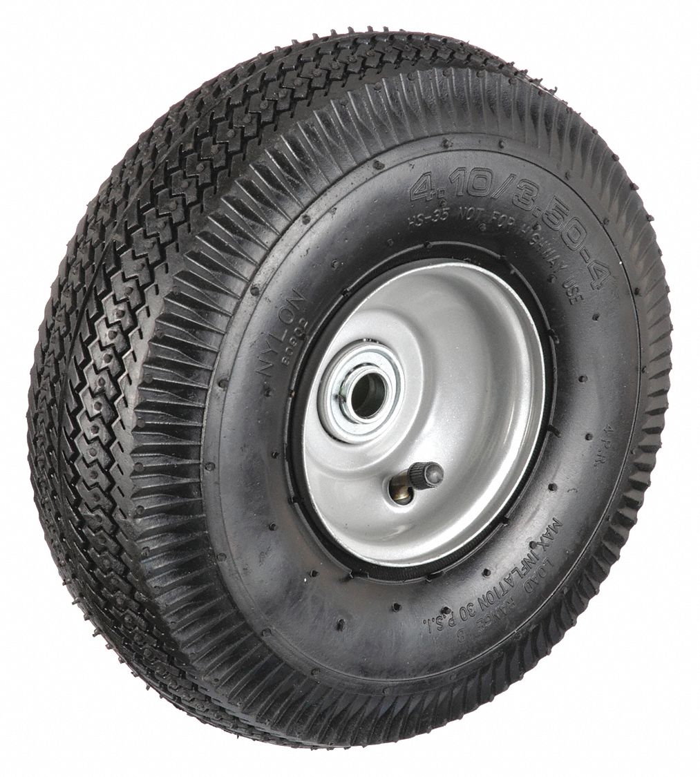 Pneumatic Wheel,10 x 3-1/2