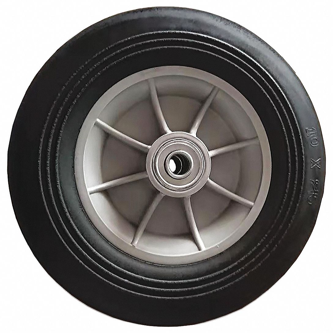DAYTON, For 34D670/34D680/34D683, Fits Dayton Brand, Hard Rubber Wheel