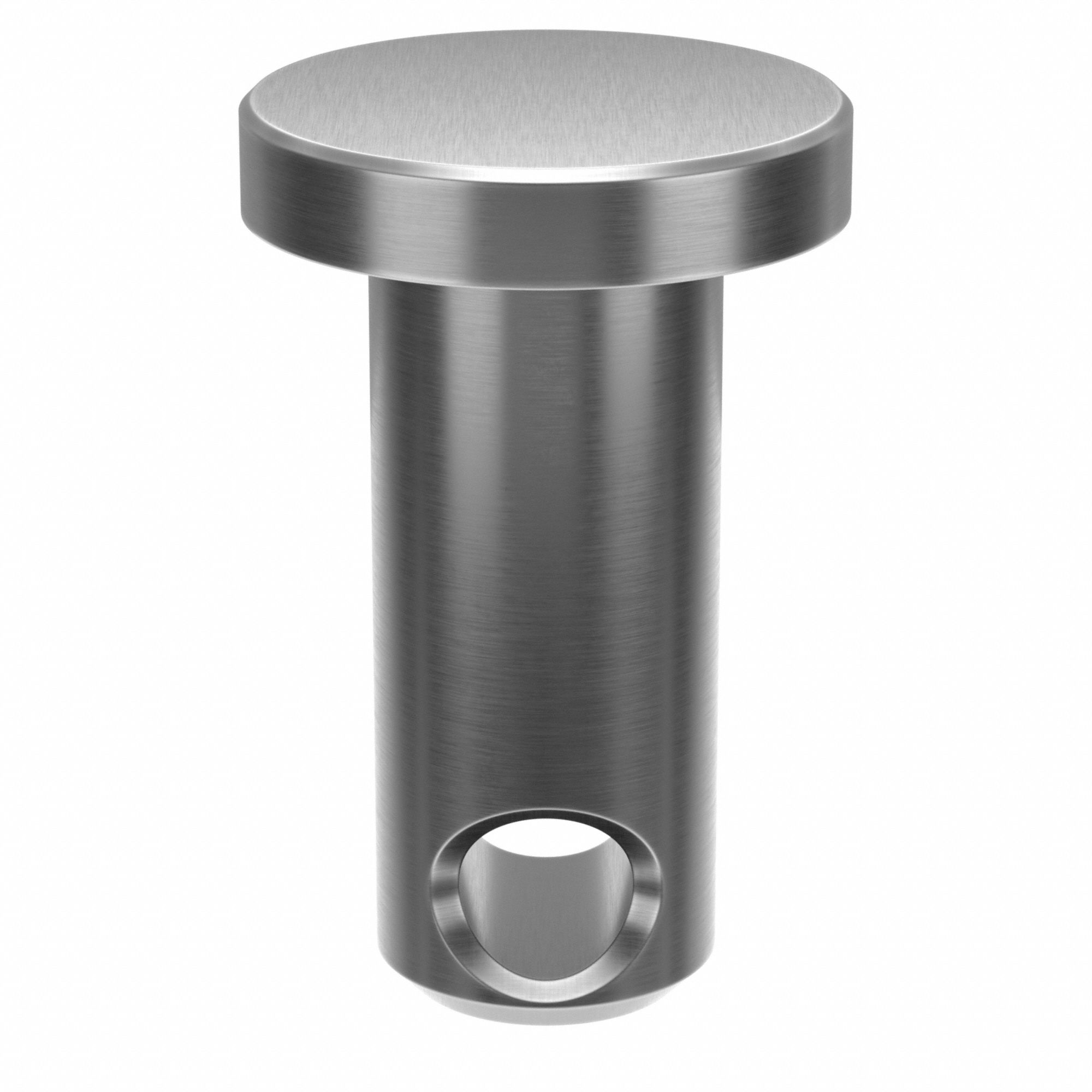 Clevis Pin, 0.5 in L, SS 3/16 in dia: Inch, 3/16 in Pin Dia, 1/2 in Shank Lg, Std Clevis Pin, 18-8