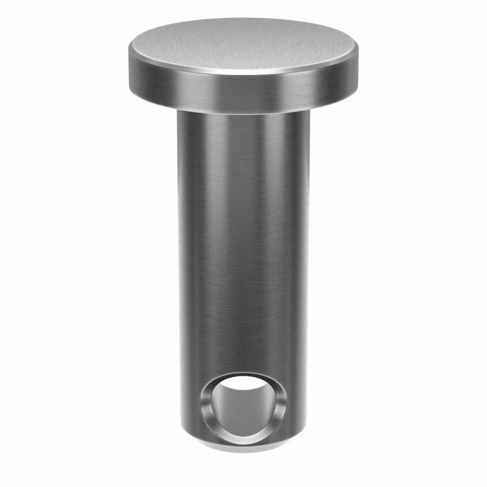 Clevis Pin, 19/32 in L, SS 3/16 in dia: Inch, 3/16 in Pin Dia, 19/32 in Shank Lg, Std Clevis Pin, 18-8