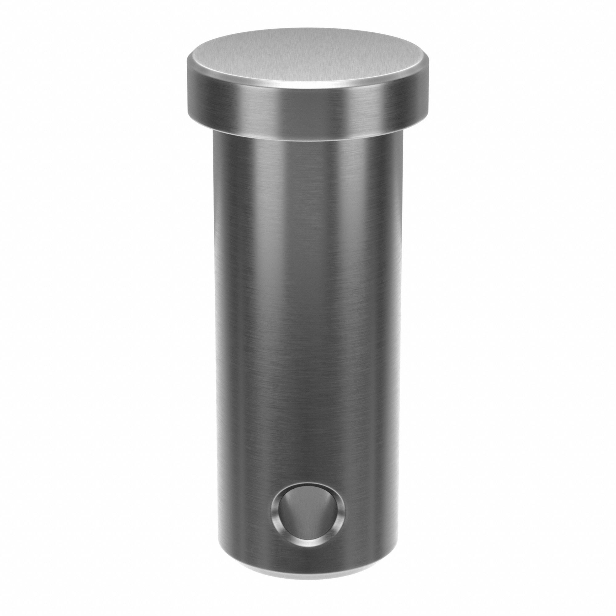 Clevis Pin, 1.238 in L, SS 0.5 in dia: Inch, 1/2 in Pin Dia, 1 15/64 in Shank Lg, Std Clevis Pin, 18-8