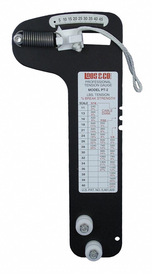 20RP60 - Tension Gauge 180 to 2000 lb.