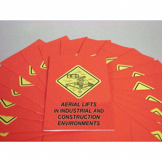 Marcom Aerial Lifts Safety Training Booklets Training Booklets Book Booklet 20rr31