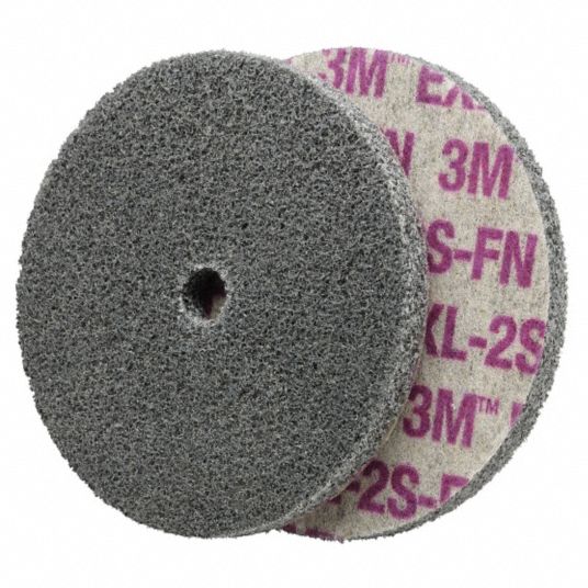 SCOTCHBRITE HookandLoop Sanding Disc, Coated, NonVacuum, 6 in Disc