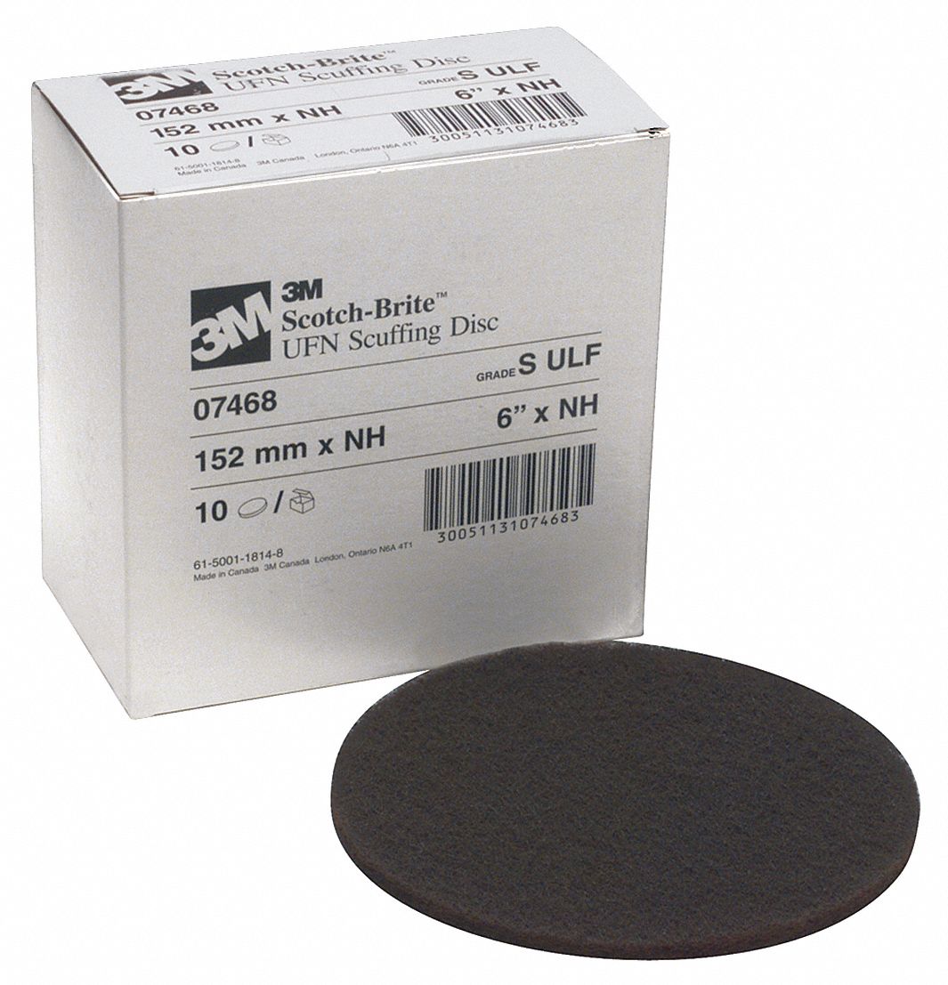 DISQUE DE SURFACE, ULTRA FIN, 6 PO DIA