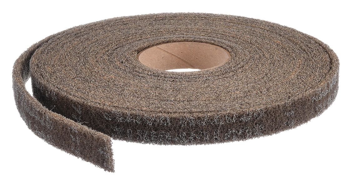 SURFACE CONDITIONING ROLL, 1 IN W X 30 FT L, ALUMINUM OXIDE, MEDIUM, TAN, CP-RL, MEDIUM