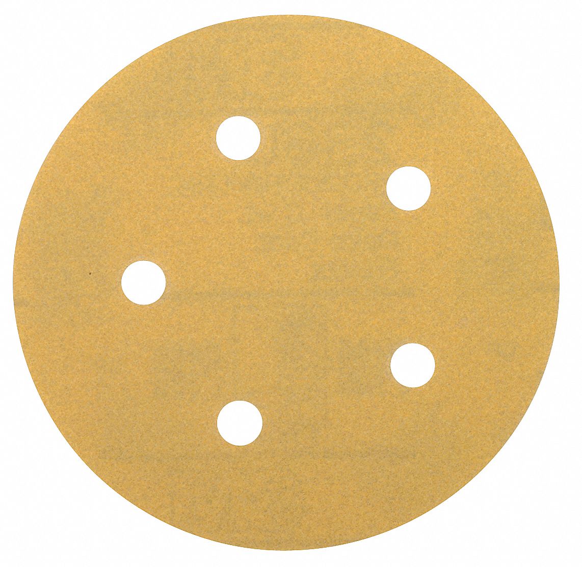 3M Hook-and-Loop Sanding Disc, Coated, 5 Hole, 5 in Disc Diameter, 80