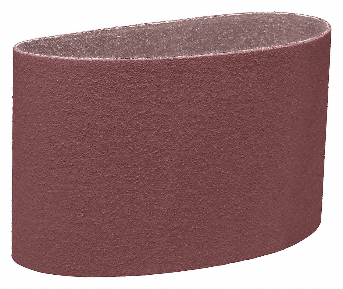 Sanding Belt: 6 in W x 48 in L, Aluminum Oxide, 24 Grit, X Wt Cloth Backing, 341D, 20 PK