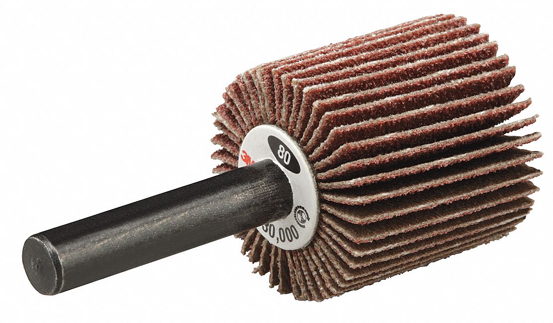 3M Flap Wheel, 1 In., Fine 20RV4860440108664 Grainger