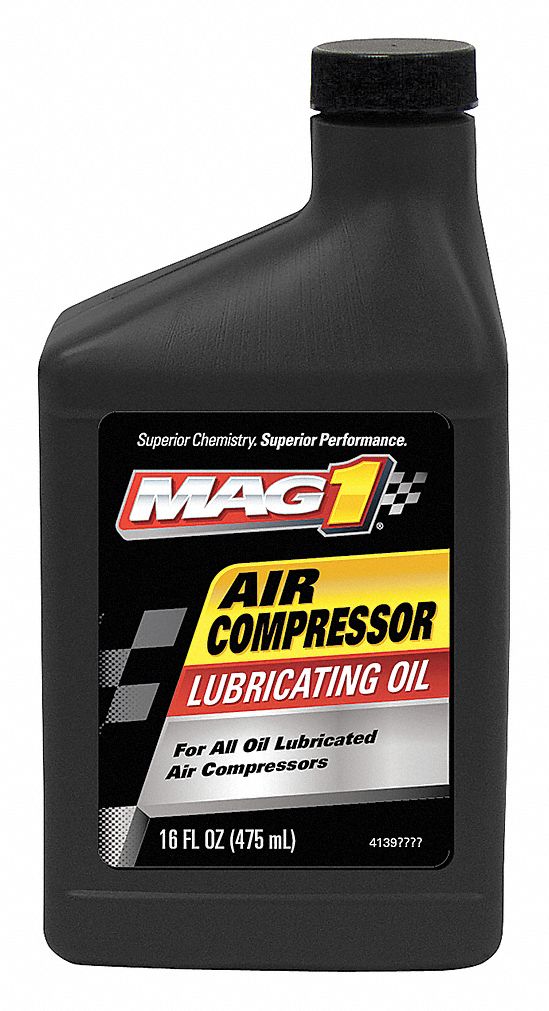 20RW82 - Air Compressor Oil Amber 16 oz.