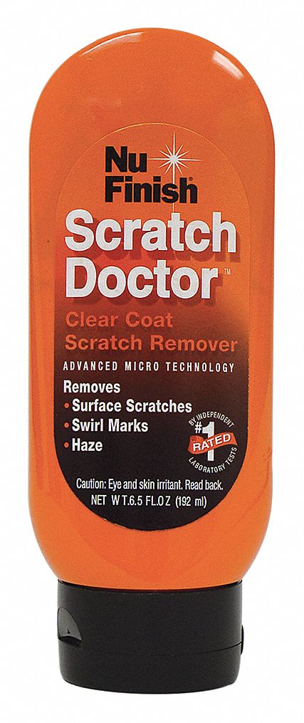 Scratch Remover,  Multipurpose,  6.5 oz,  Plastic Bottle,  Creamy,  White
