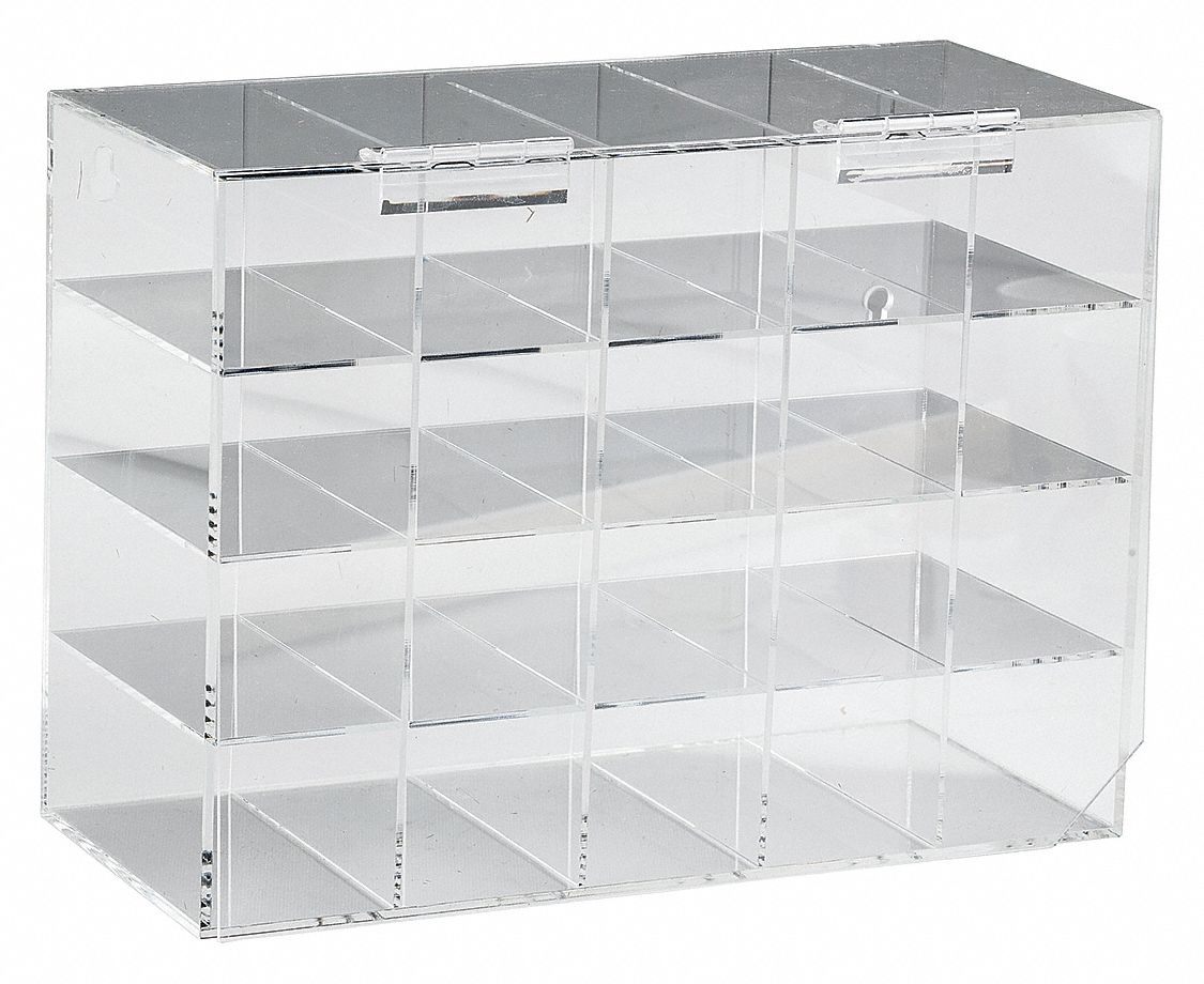 Safety Glasses Holder Clear Acrylic