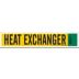 Heat Exchanger Low Adhesive Pipe Markers