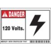 Danger: 120 Volts Signs