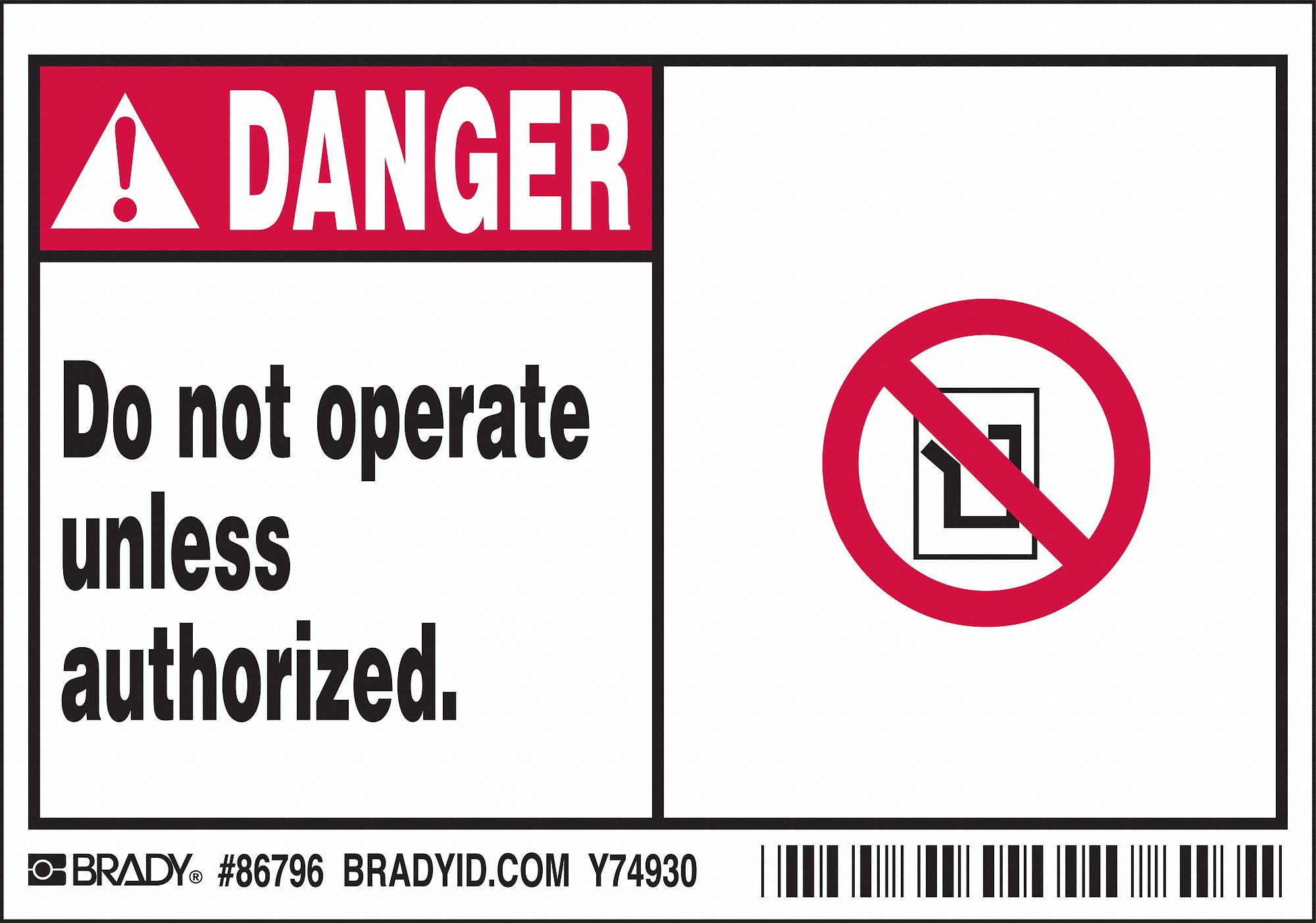 Brady 3G-OTH-703473