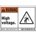 Warning: High Voltage Signs