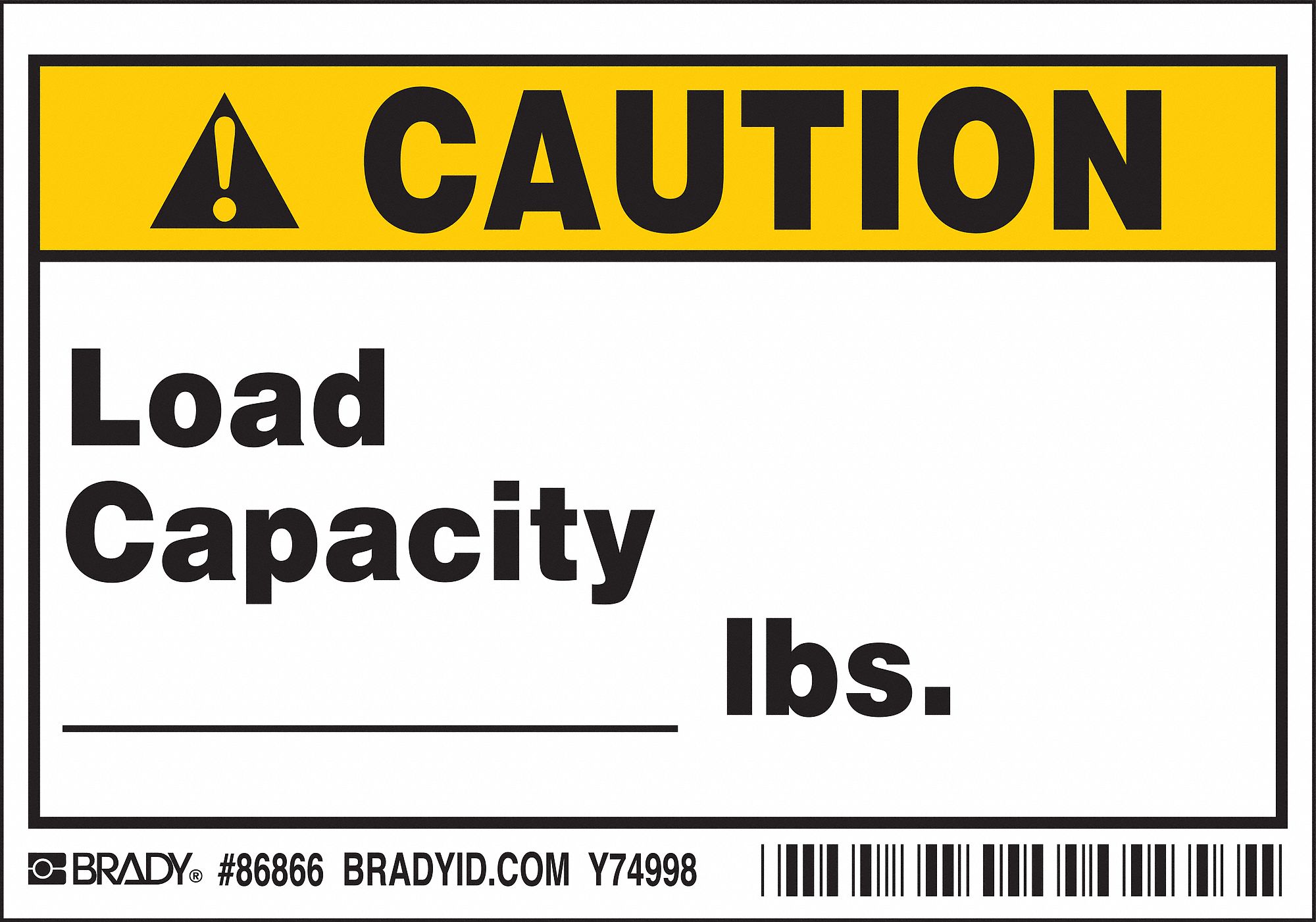 Polyester, Adhesive Sign Mounting, Label - 20RZ91|86866 - Grainger
