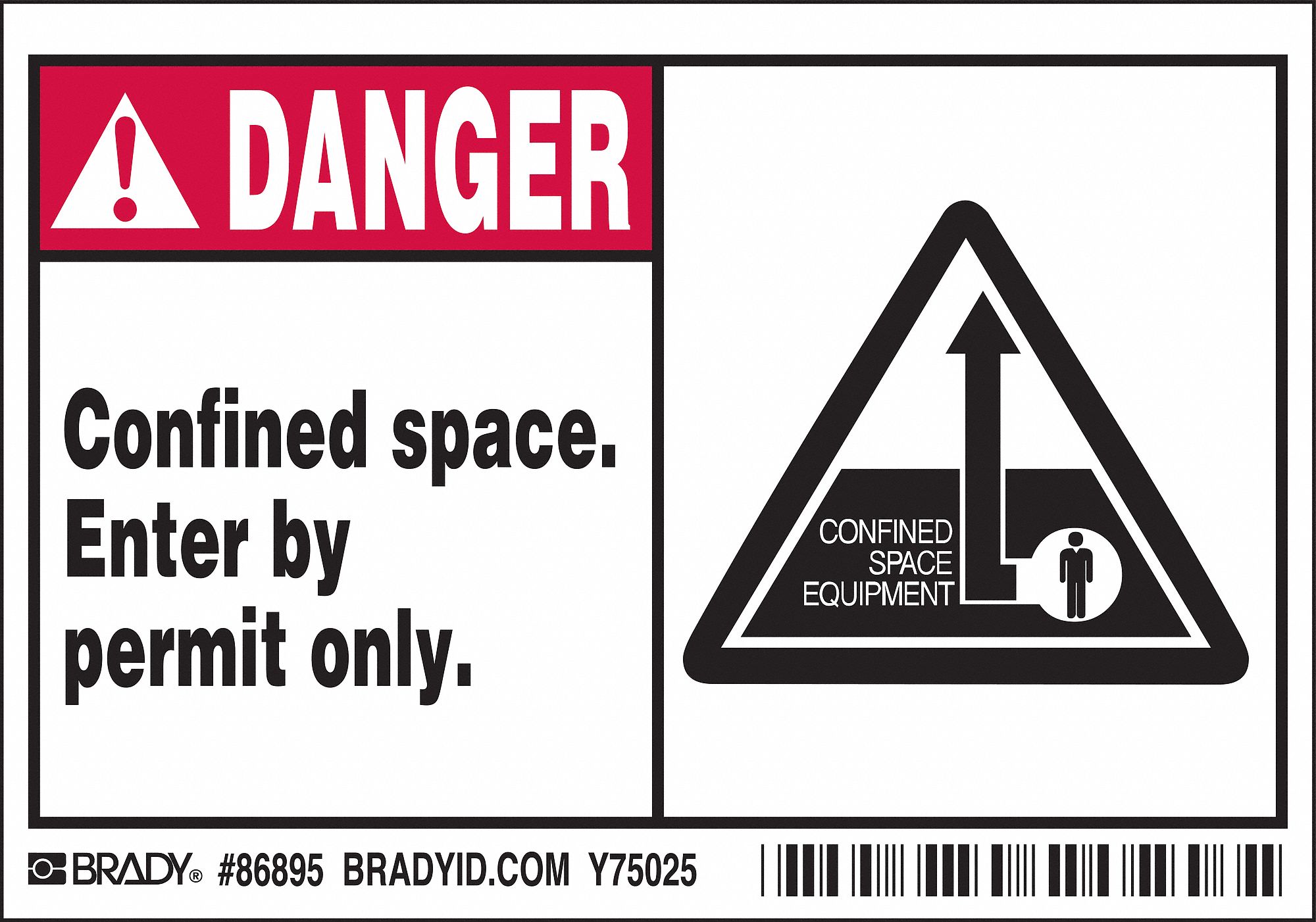 Polyester, Adhesive Sign Mounting, Label - 20TA03|86895 - Grainger