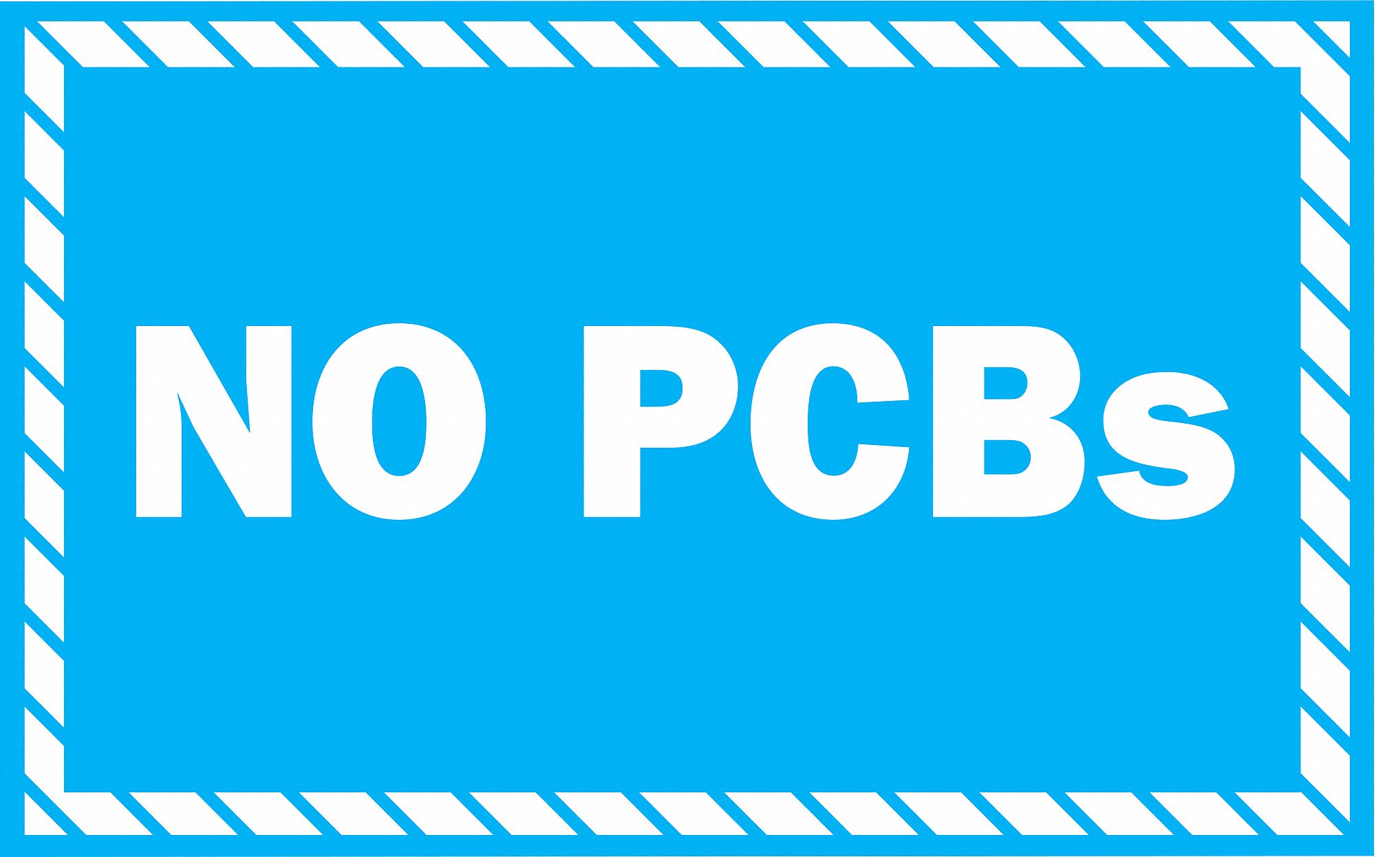 Vinyl Label, 1 in x 2 in, Vinyl