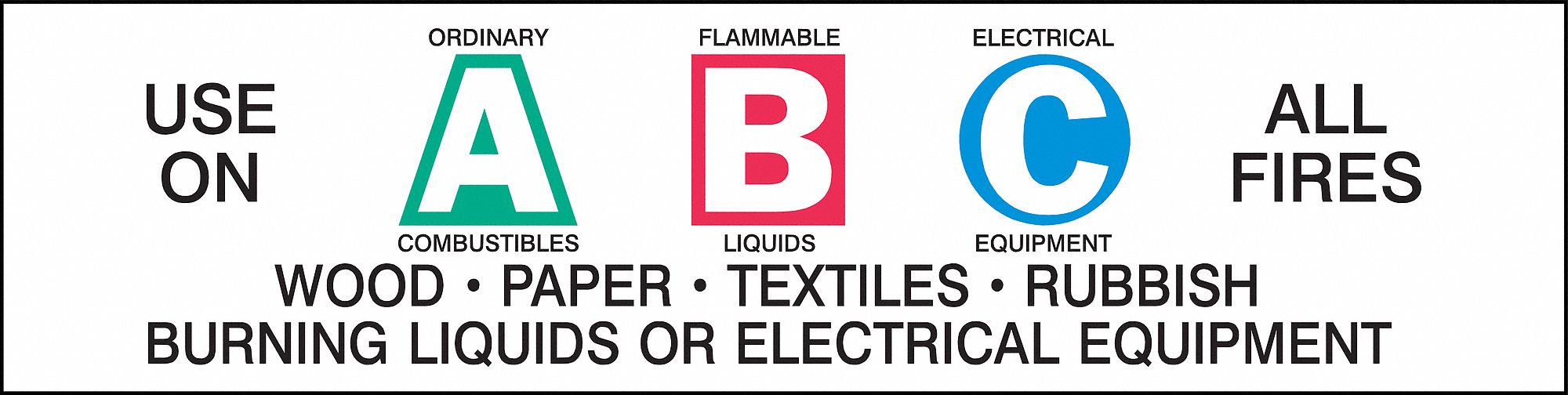 Vinyl Label, 1 1/2 in x 6 in, Vinyl