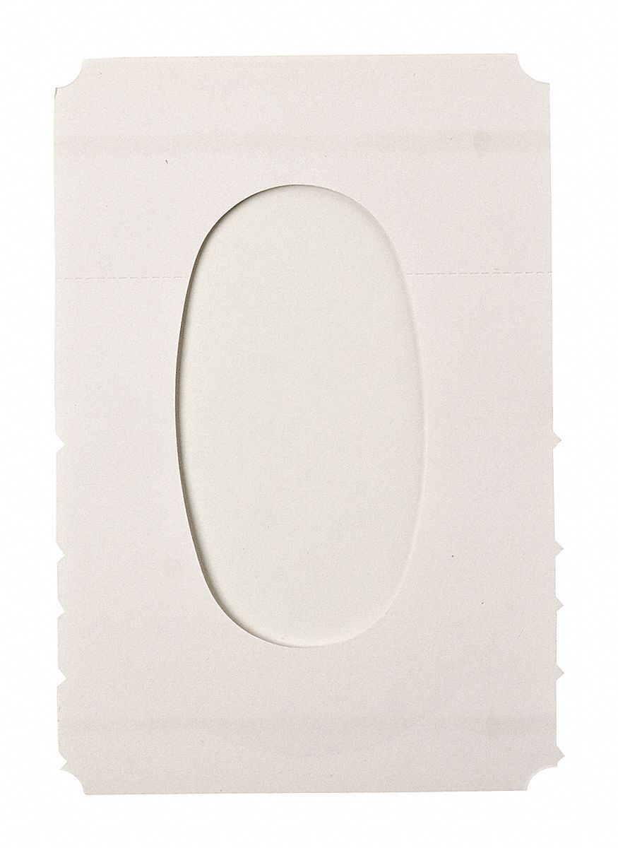 NumberLabel, Polyester, 2inH, 1-5/8inW, PK10