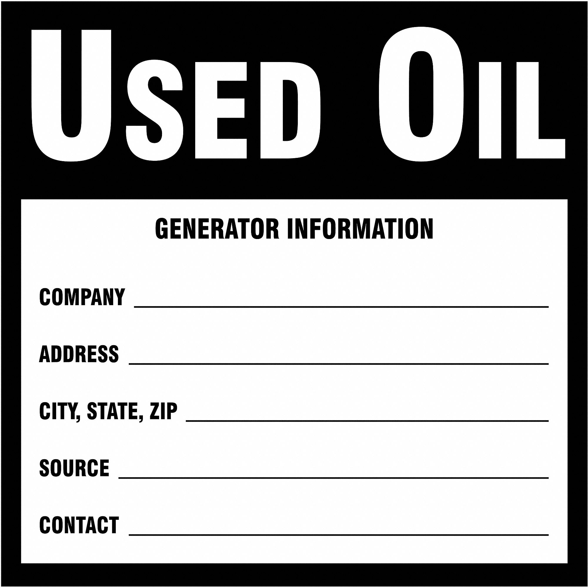 DOT HANDLING LABEL,6 IN H,INDOOR,100PK