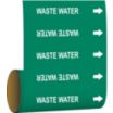 Waste Water Adhesive Pipe Markers