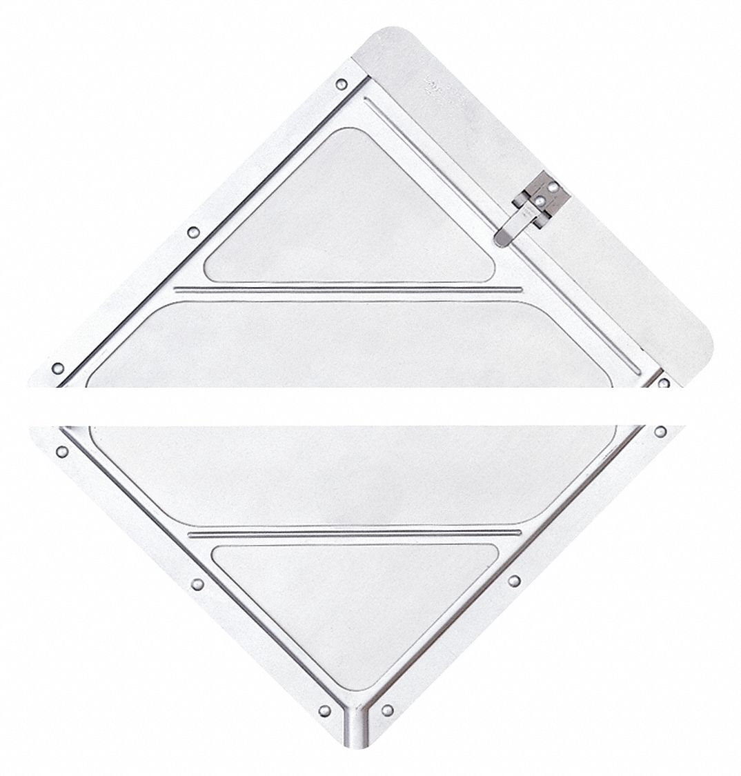 Front Plate Placard Holder, 10 3/4 in Wd, Vehicle Placard Holder ...