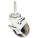 NSF-LISTED SANITARY THREADED STEM CASTER, 4 IN WHEEL DIA, 275 LB, 5 IN MOUNTING H
