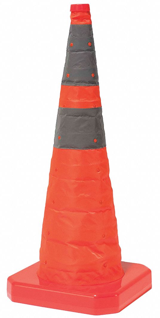 20TP08 - Collapsible Traffic Cone 18in.H PK4