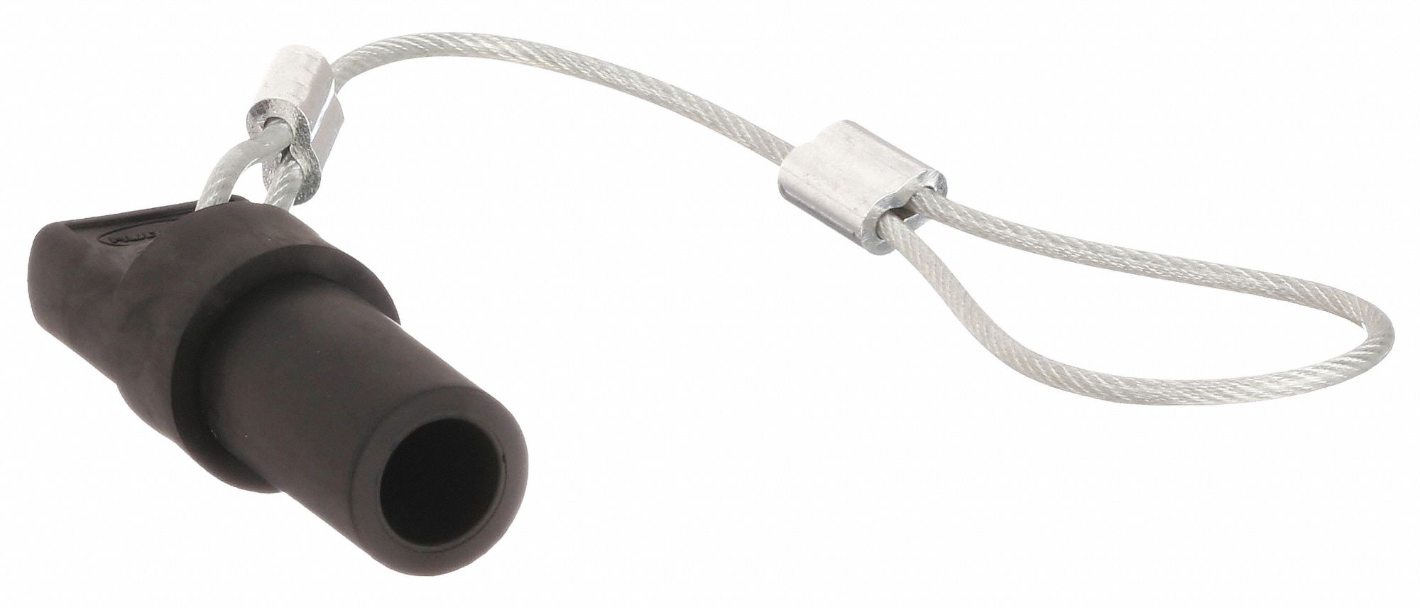 Single Pole Connector: 150 A Compatible Device Current, For Male Plugs, Black