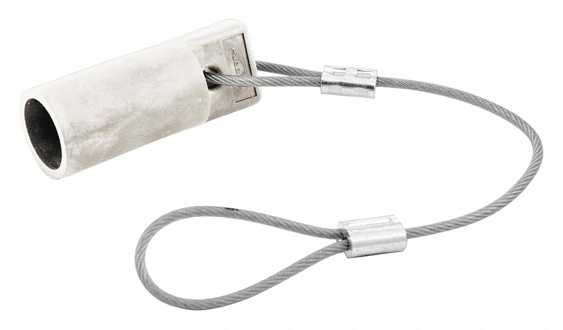 Single Pole Connector: 150 A Compatible Device Current, For Female Connectors, White