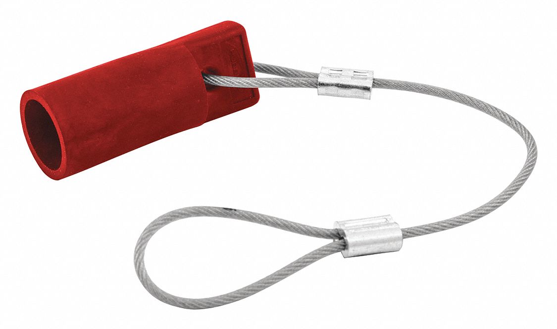 Single Pole Connector: 150 A Compatible Device Current, For Female Connectors, Red