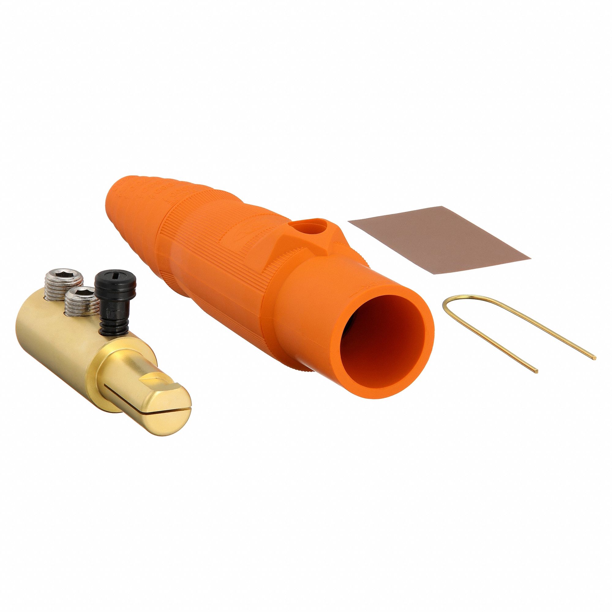Connector: Male Plug, 300 A, Orange