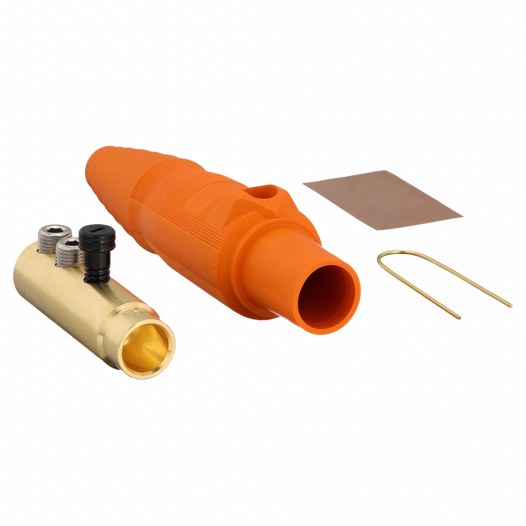 Connector: Female Connector, 400 A, Orange