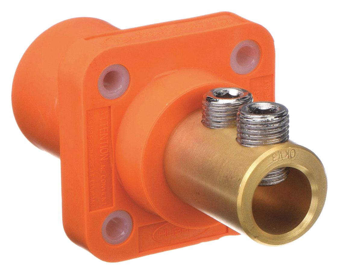 For Female Connectors, 400 A, Receptacle 20TR68HBLMRO Grainger