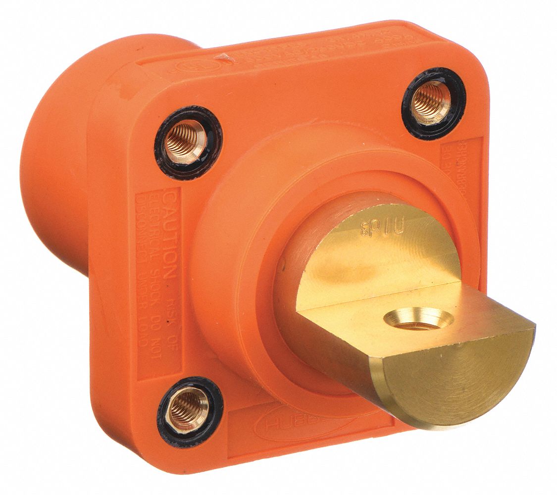 For Female Connectors, 400 A, Receptacle 20TR89HBLMRBO Grainger