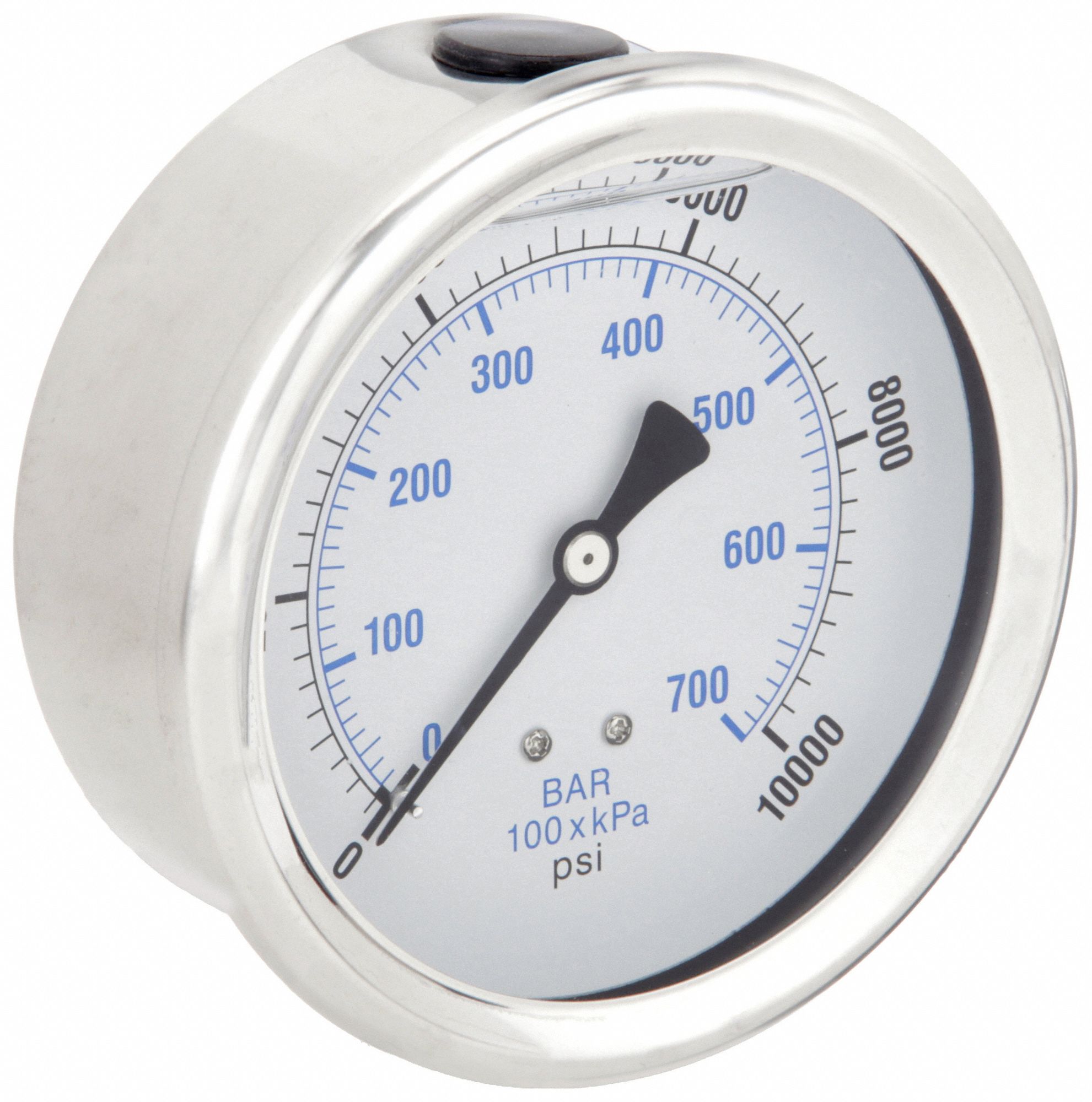 PIC GAUGES, 0 To 60 Psi, 4 In Dial, Industrial Pressure Gauge - 20TW56 ...