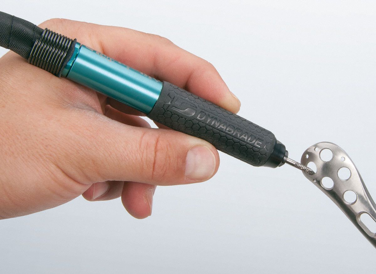 DYNABRADE Air Powered, Pencil Grinder, Heavy Duty, 60,000 RPM, 0.1 hp