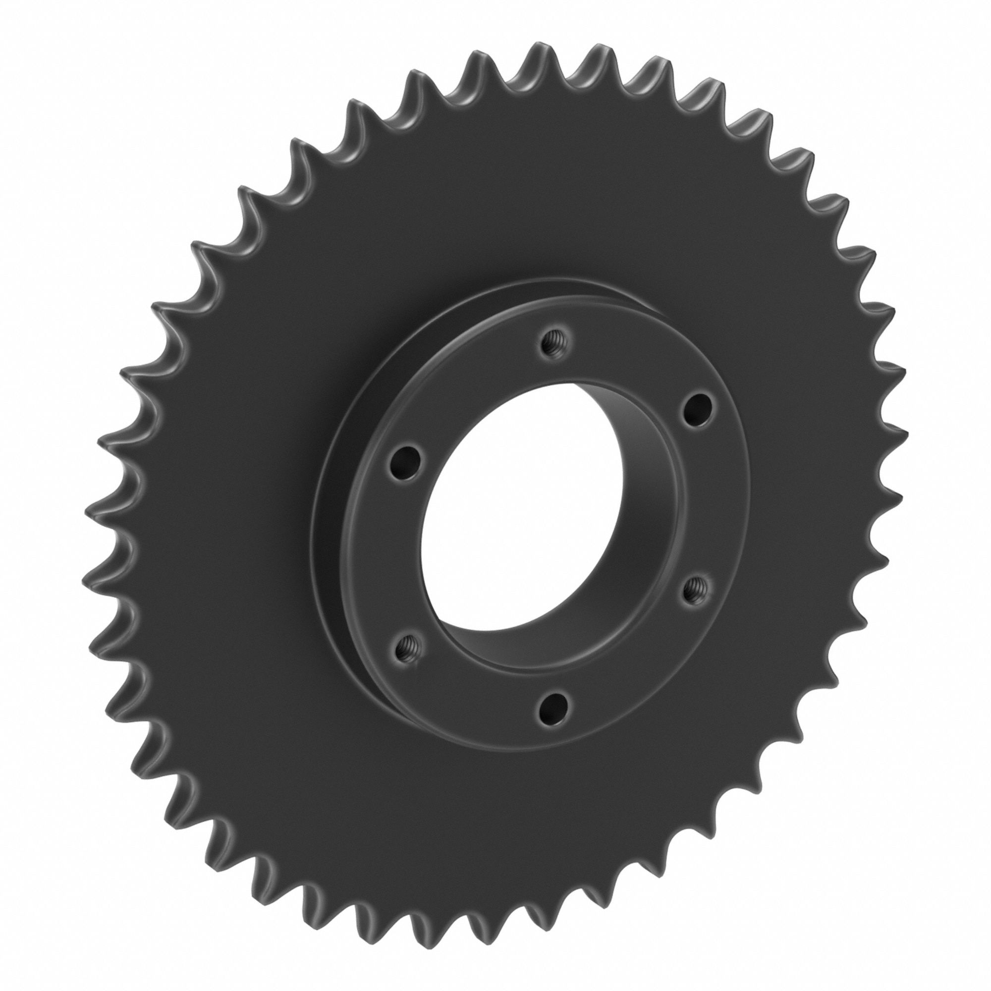 Single Strand Sprocket: For 40 Chain, 42 Teeth, 6.691 in Pitch Dia, 6.97 in Outside Dia